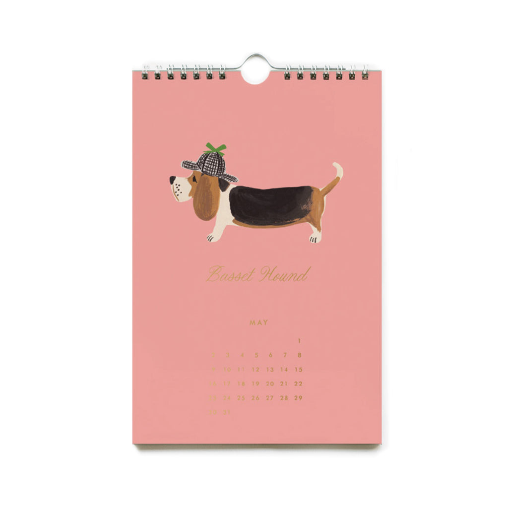 2027 DOG OF THE MONTH KITCHEN CALENDAR