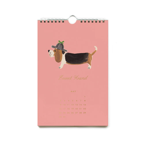 2027 DOG OF THE MONTH KITCHEN CALENDAR