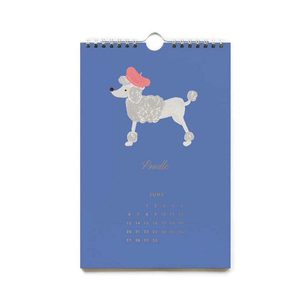 2027 DOG OF THE MONTH KITCHEN CALENDAR