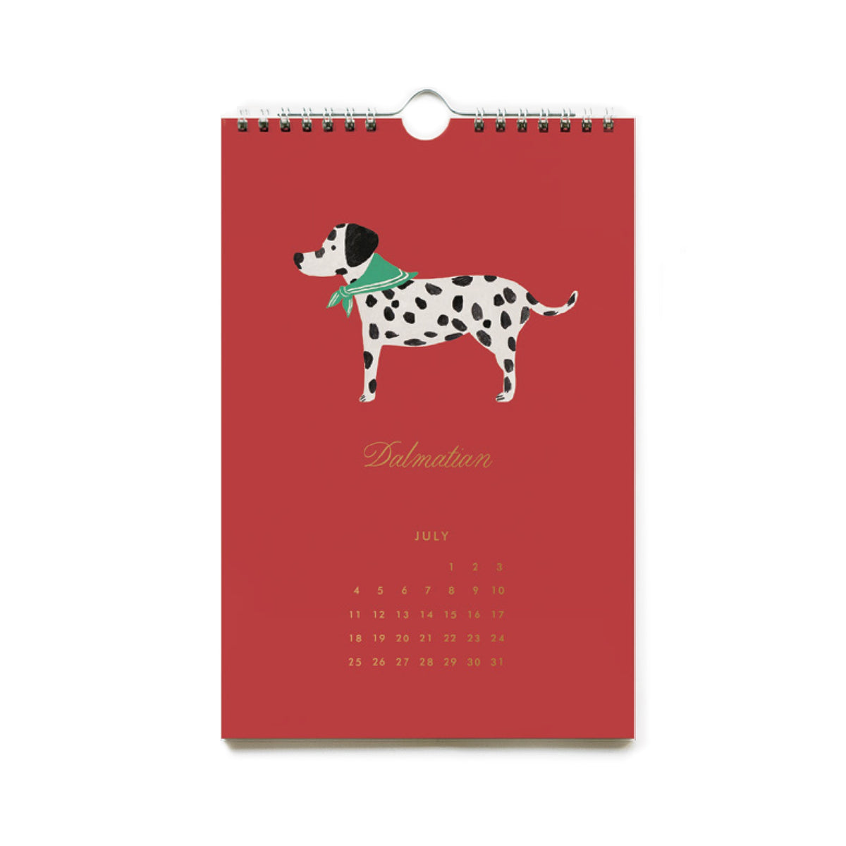 2027 DOG OF THE MONTH KITCHEN CALENDAR
