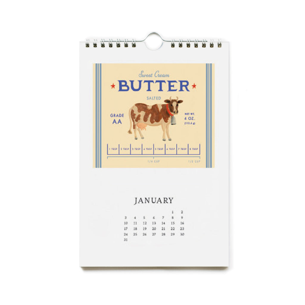 2027 COUNTRY FARM KITCHEN CALENDAR