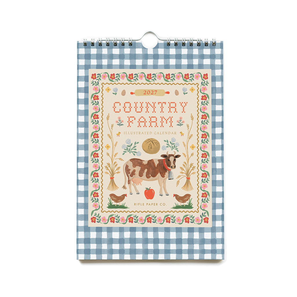 2027 COUNTRY FARM KITCHEN CALENDAR