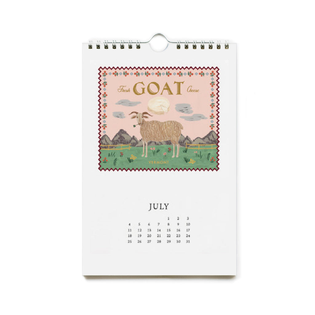 2027 COUNTRY FARM KITCHEN CALENDAR