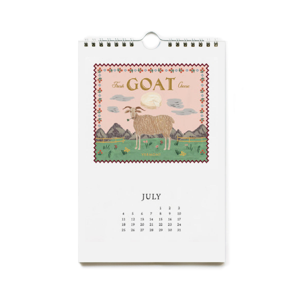 2027 COUNTRY FARM KITCHEN CALENDAR