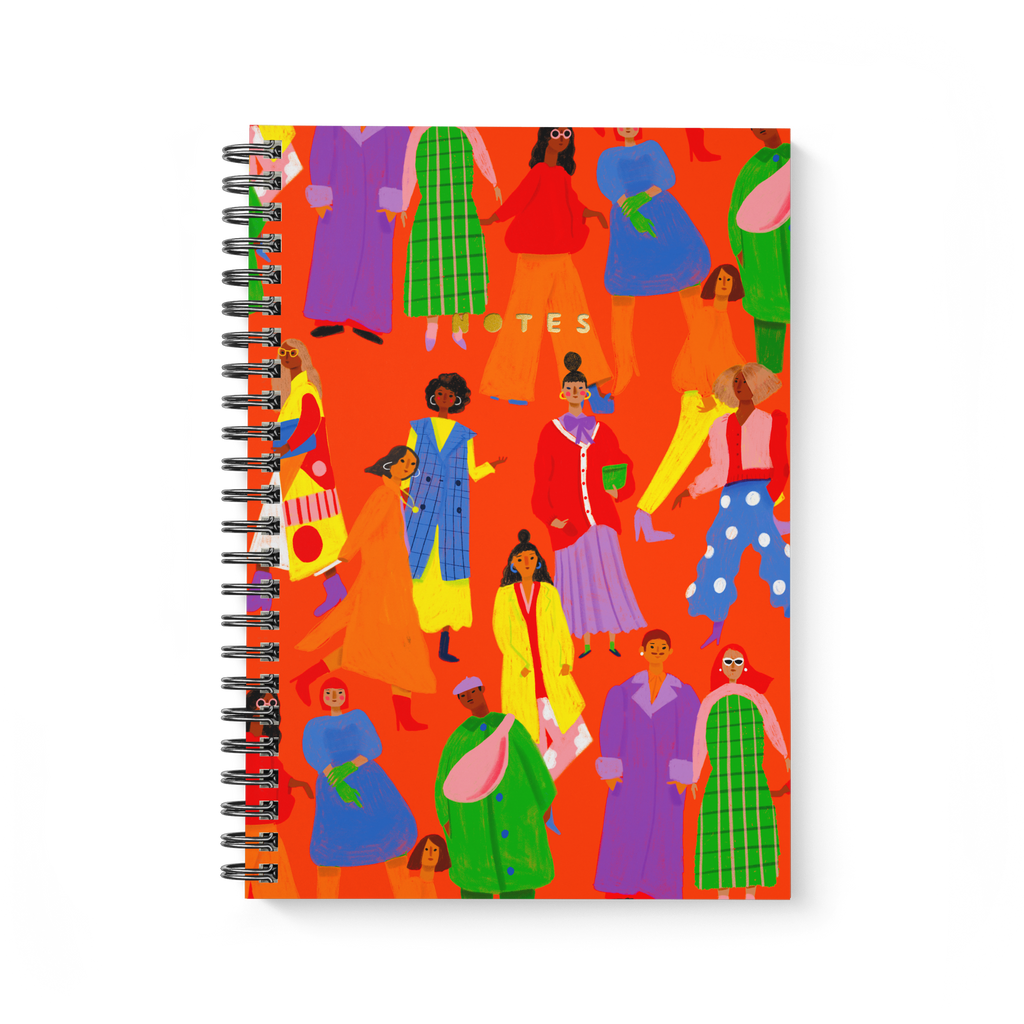 CITY FOLK A4 NOTEBOOK
