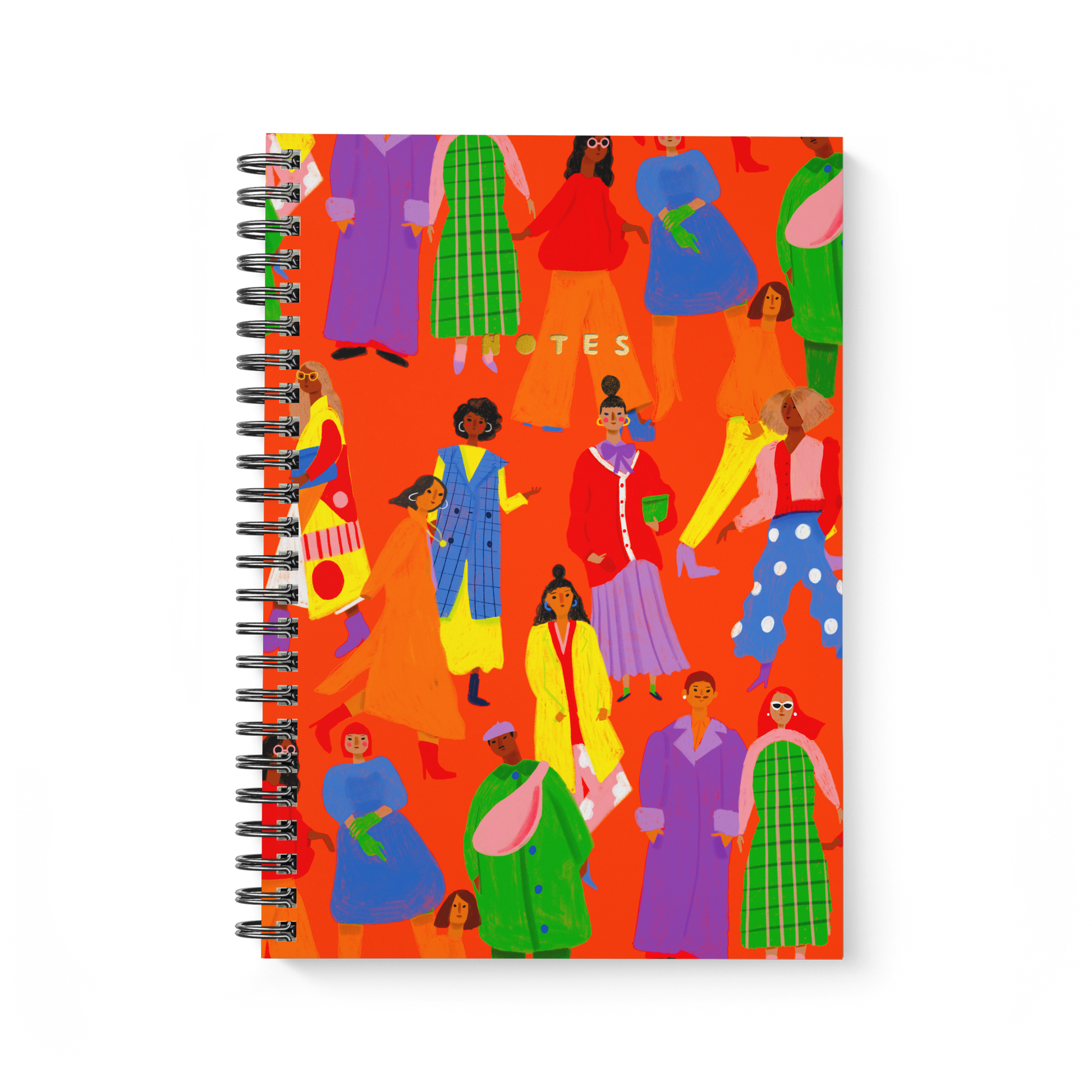 CITY FOLK A4 NOTEBOOK