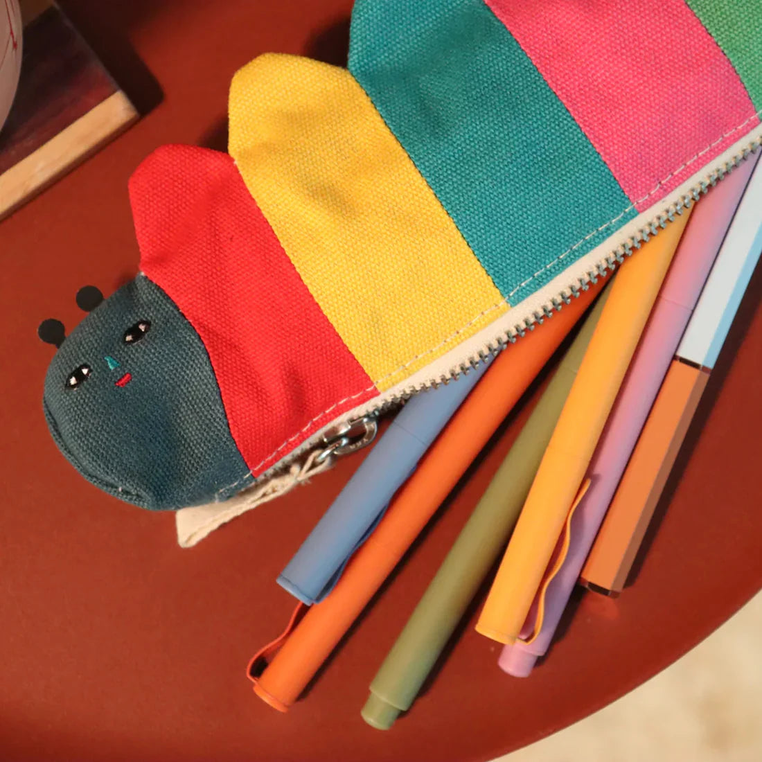CASEY CATERPILLAR PENCIL CASE