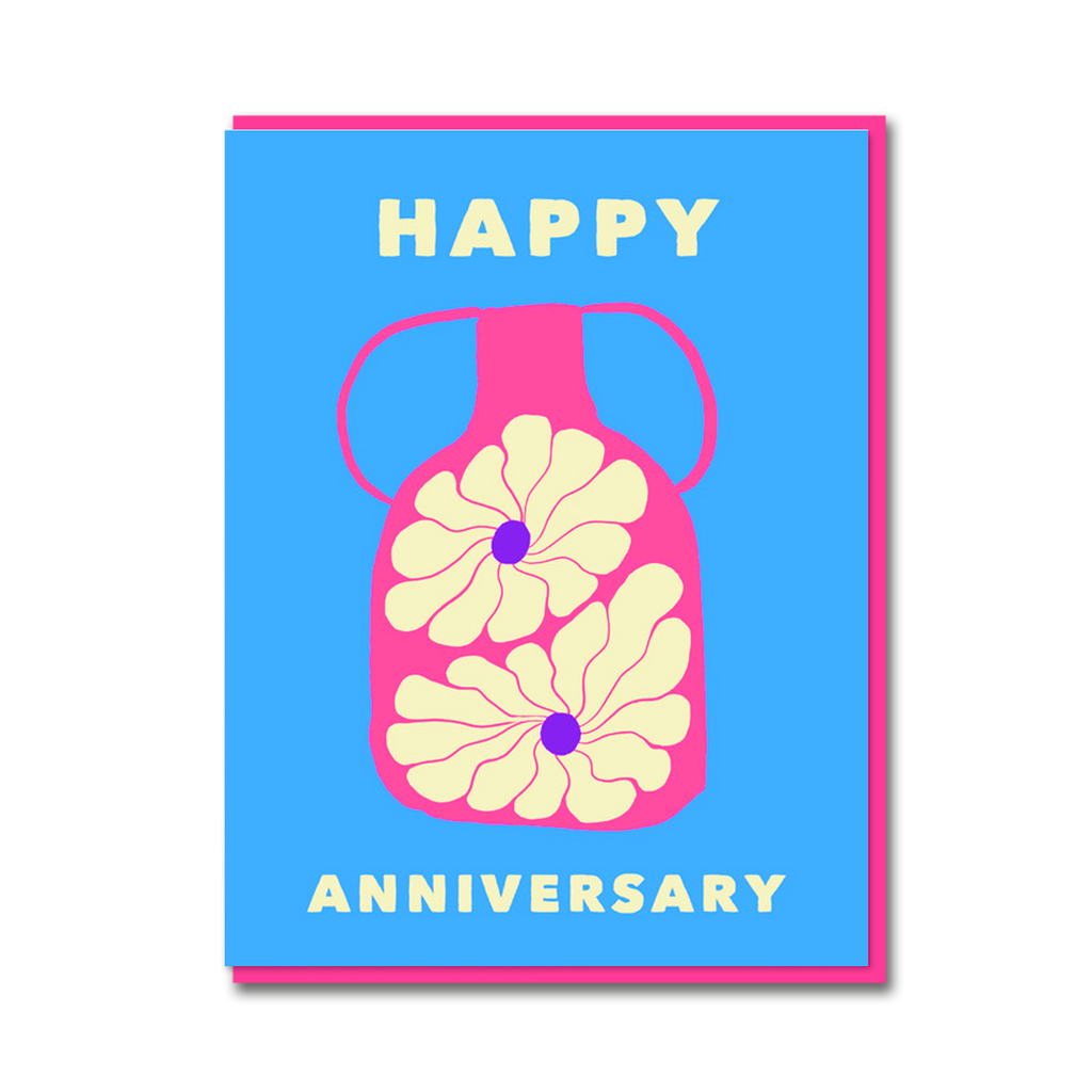 DAHLIAS IN VASE ANNIVERSARY