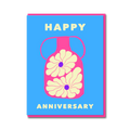 DAHLIAS IN VASE ANNIVERSARY