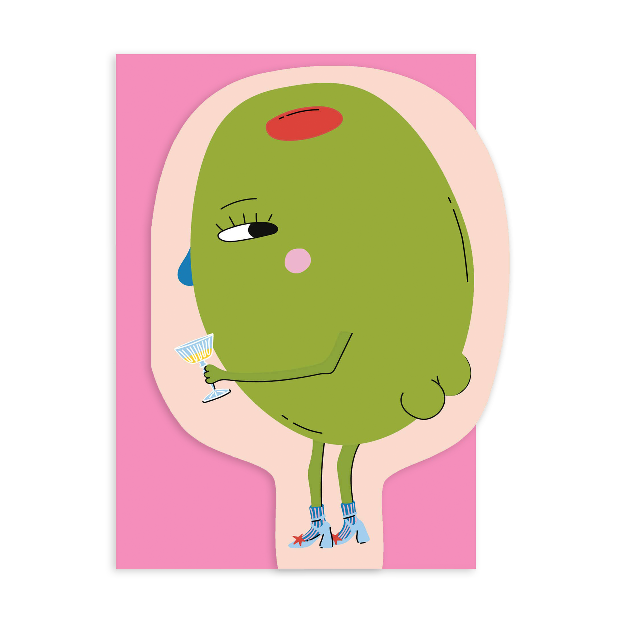 HEY OLIVE! DIE CUT
