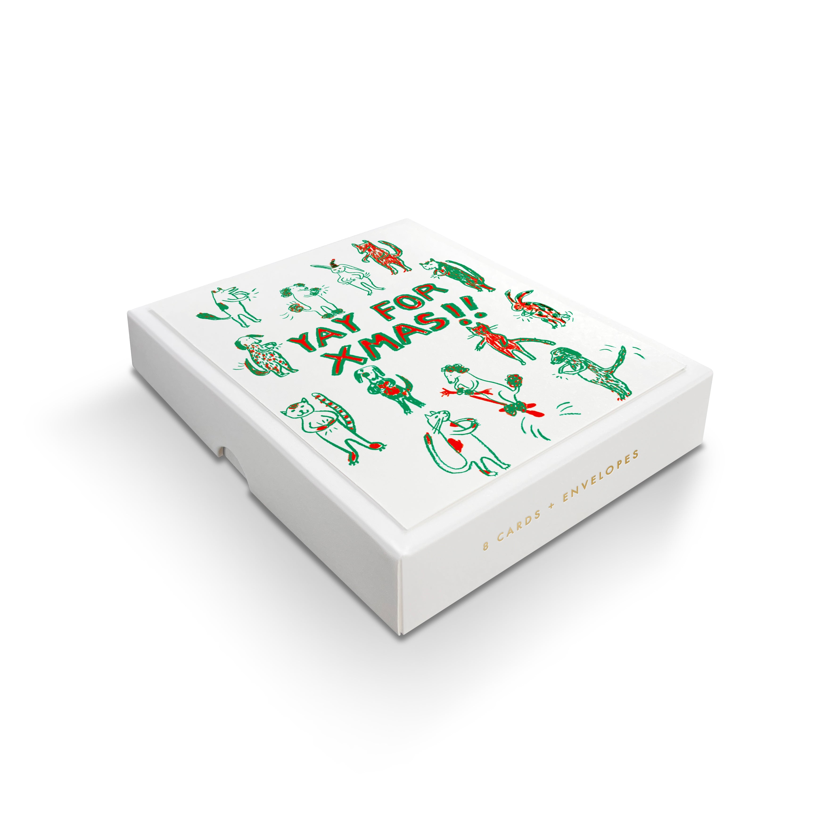 YAY FOR CHRISTMAS ANIMAL PARTY BOX SET