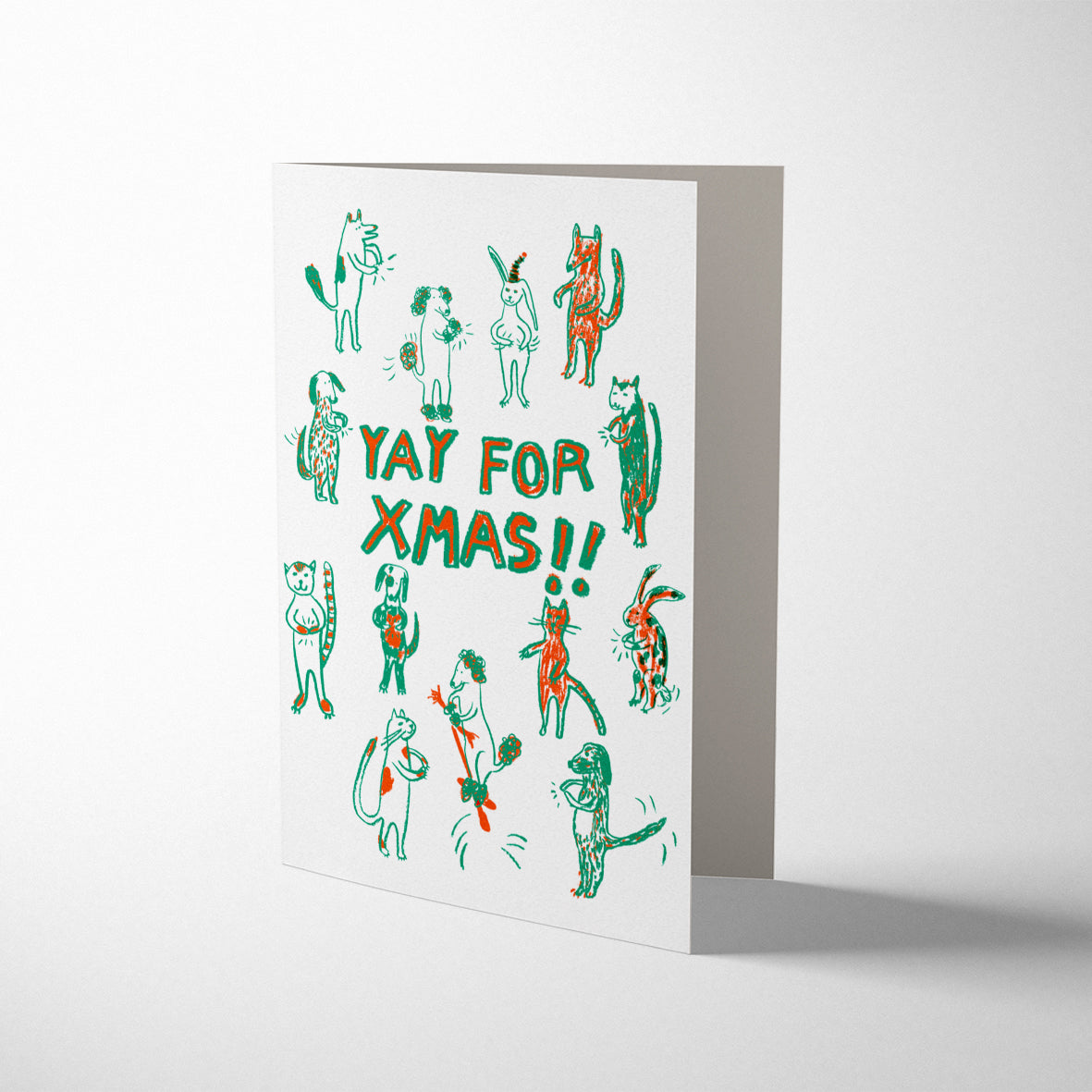 YAY FOR CHRISTMAS ANIMAL PARTY