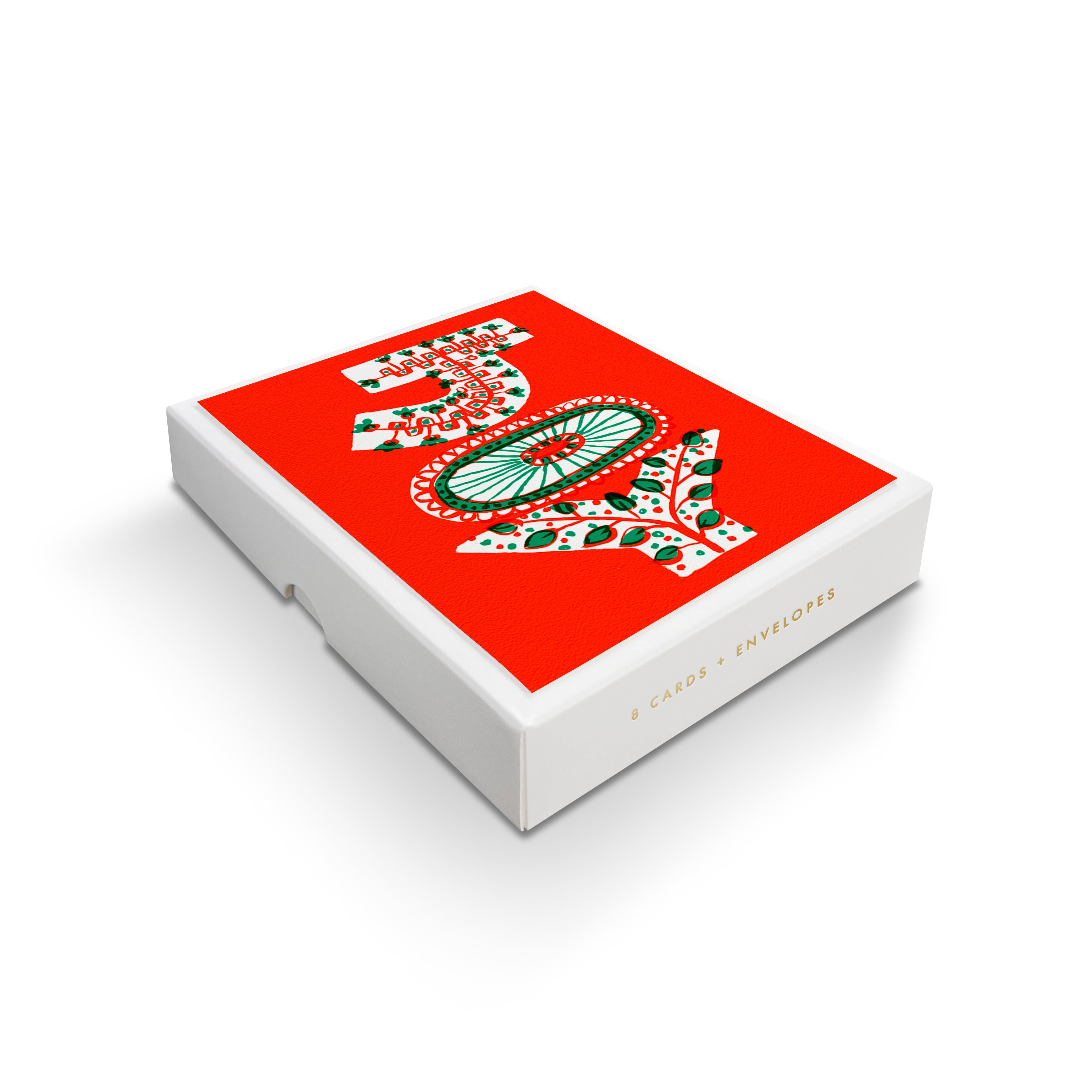 SWEDISH FOLK JOY LETTERS BOX SET