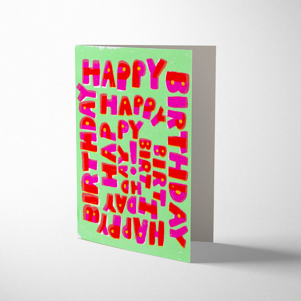 SPIRAL HAPPY BIRTHDAY