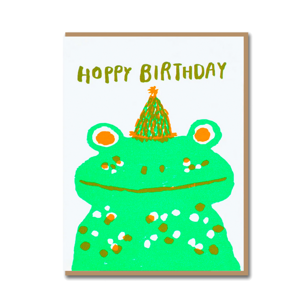 FROG HOPPY BIRTHDAY