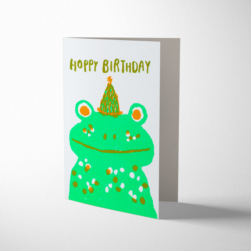 FROG HOPPY BIRTHDAY