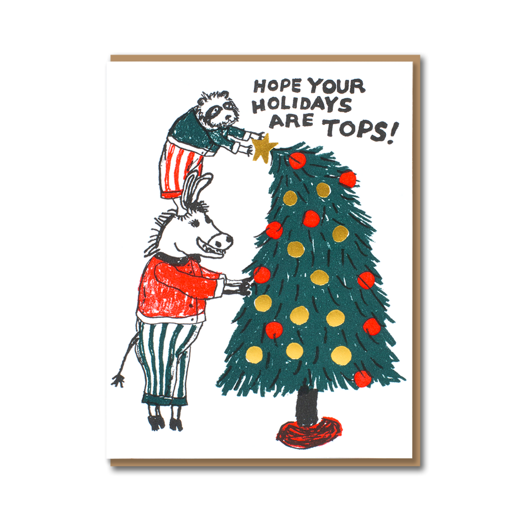 TOPS HOLIDAY TREE ANIMALS