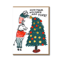 TOPS HOLIDAY TREE ANIMALS