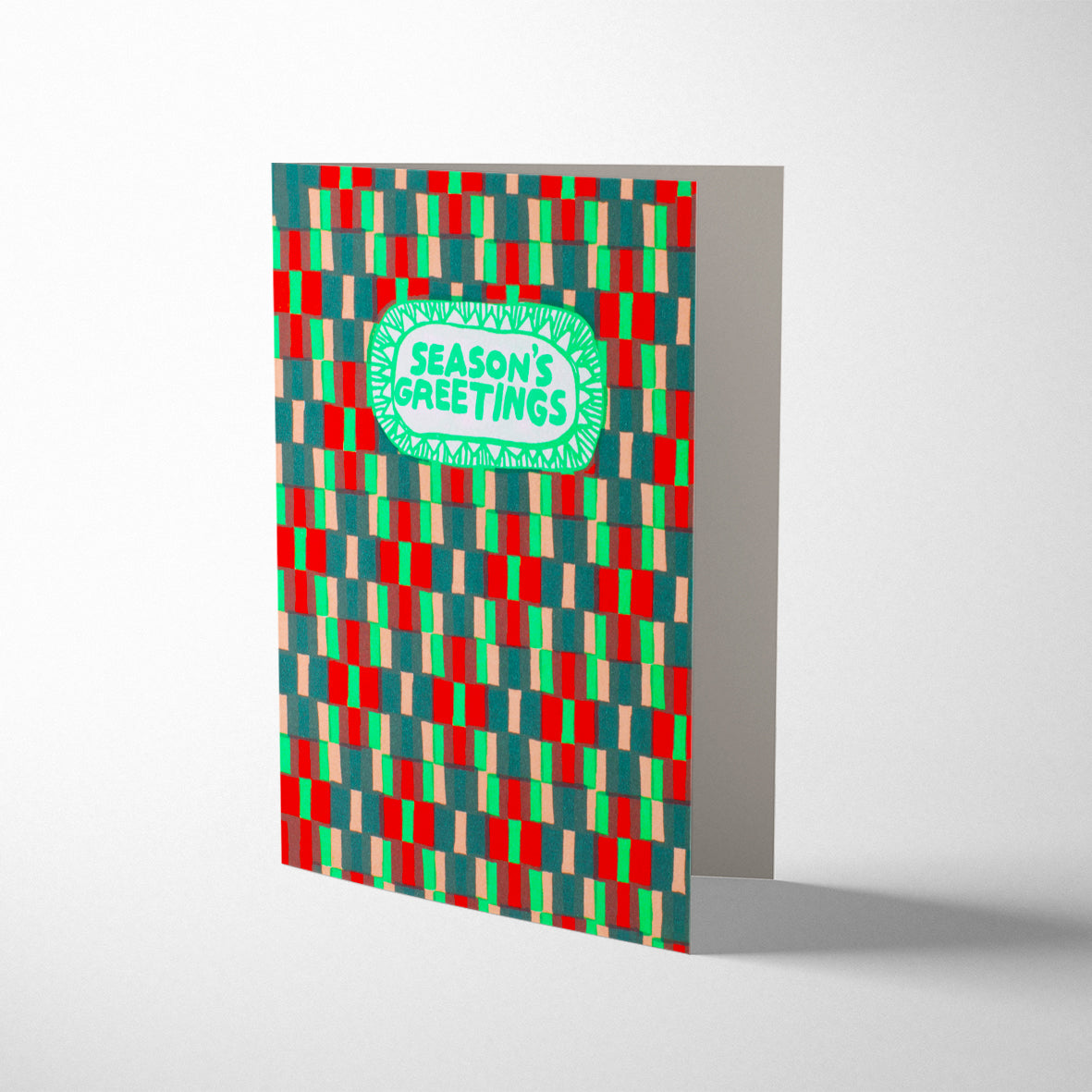 WOVEN HAPPY CHRISTMAS