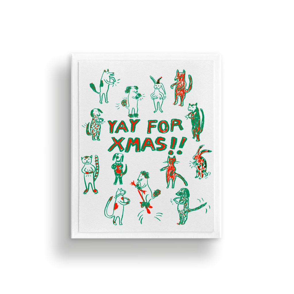 YAY FOR CHRISTMAS ANIMAL PARTY BOX SET