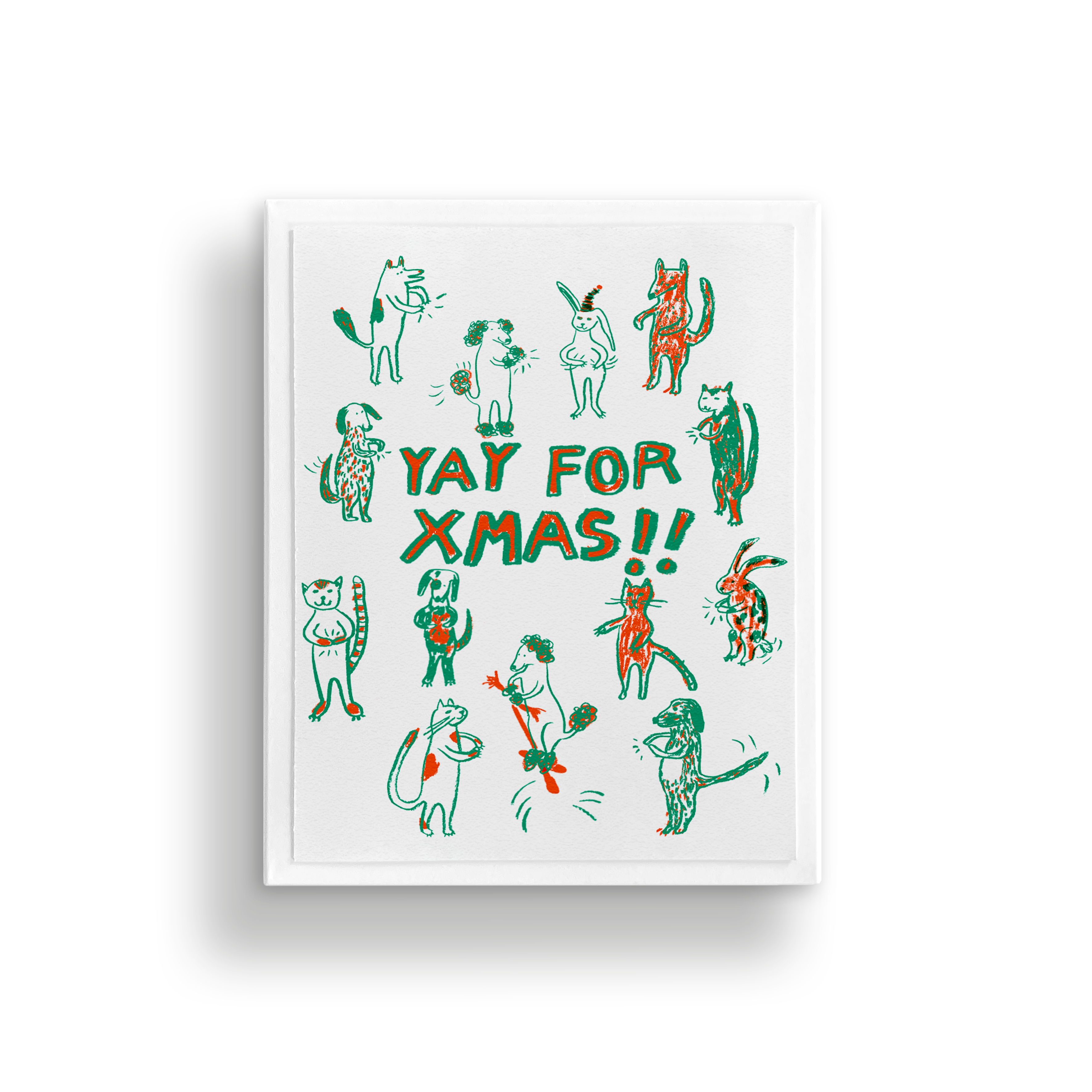 YAY FOR CHRISTMAS ANIMAL PARTY BOX SET