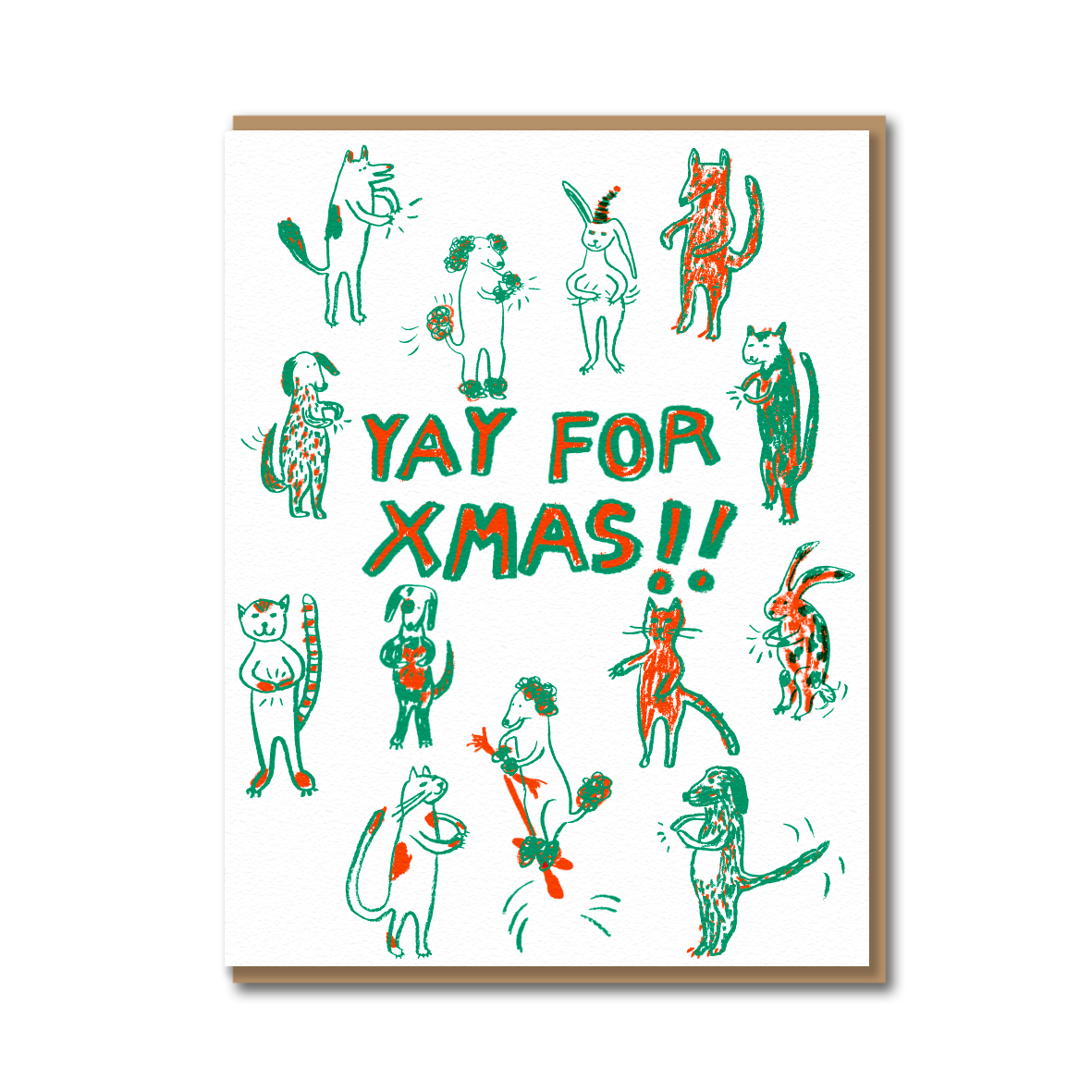 YAY FOR CHRISTMAS ANIMAL PARTY