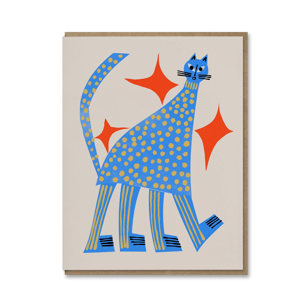 TALL BLUE CAT