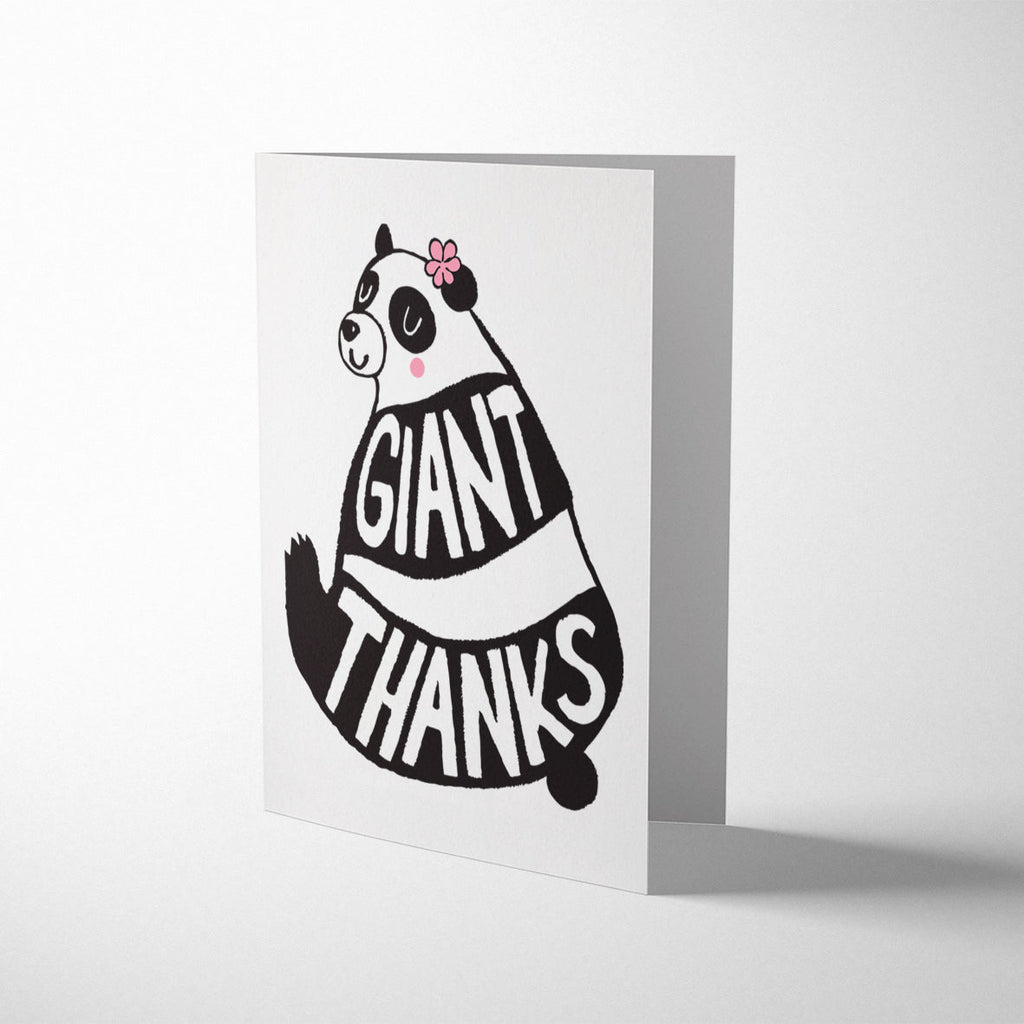 GIANT THANKS PANDA
