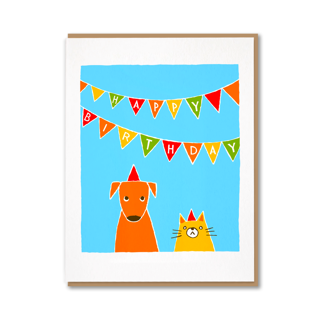 BIRTHDAY CAT & DOG