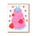 PINK WEDDING CAKE