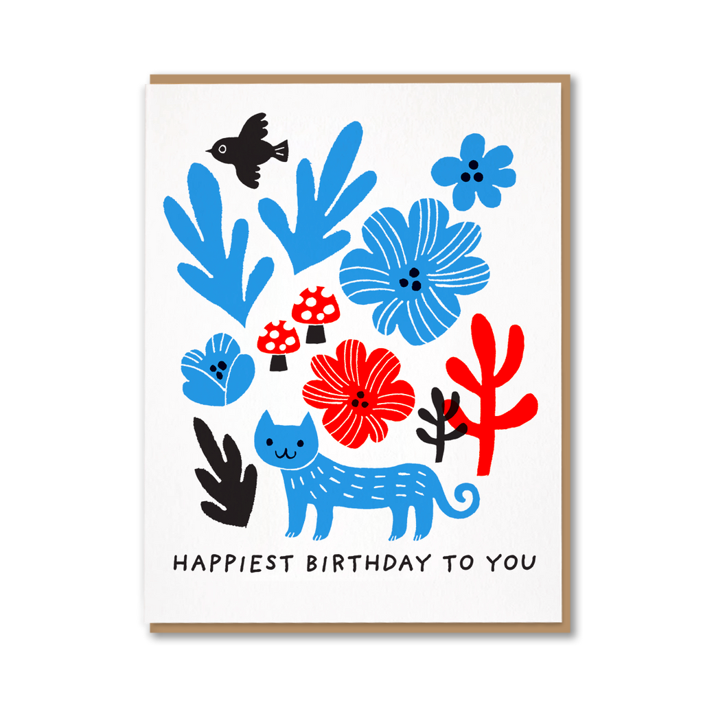 HAPPIEST BIRTHDAY CAT