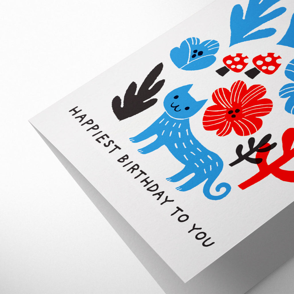 HAPPIEST BIRTHDAY CAT