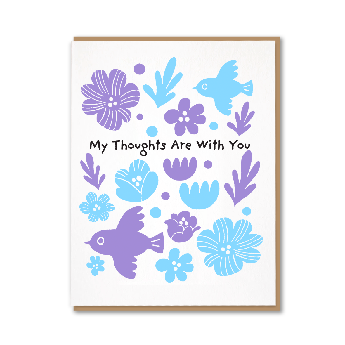 MY THOUGHTS ARE WITH YOU