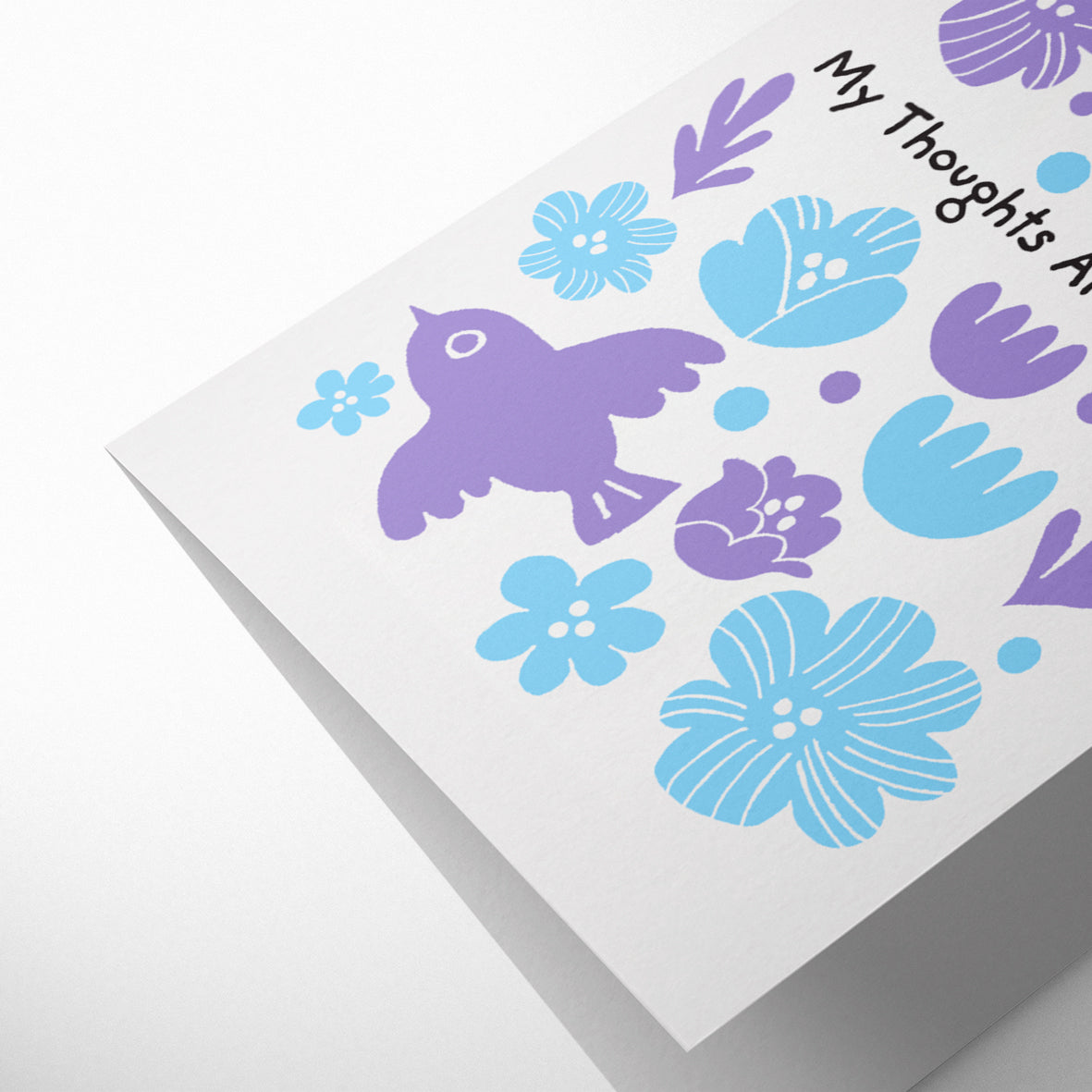 MY THOUGHTS ARE WITH YOU