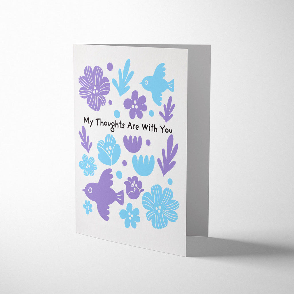 MY THOUGHTS ARE WITH YOU