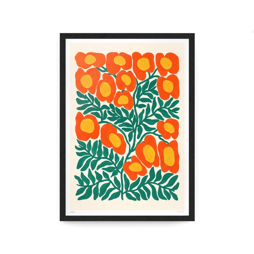 FLUTTERING ART PRINT // A3