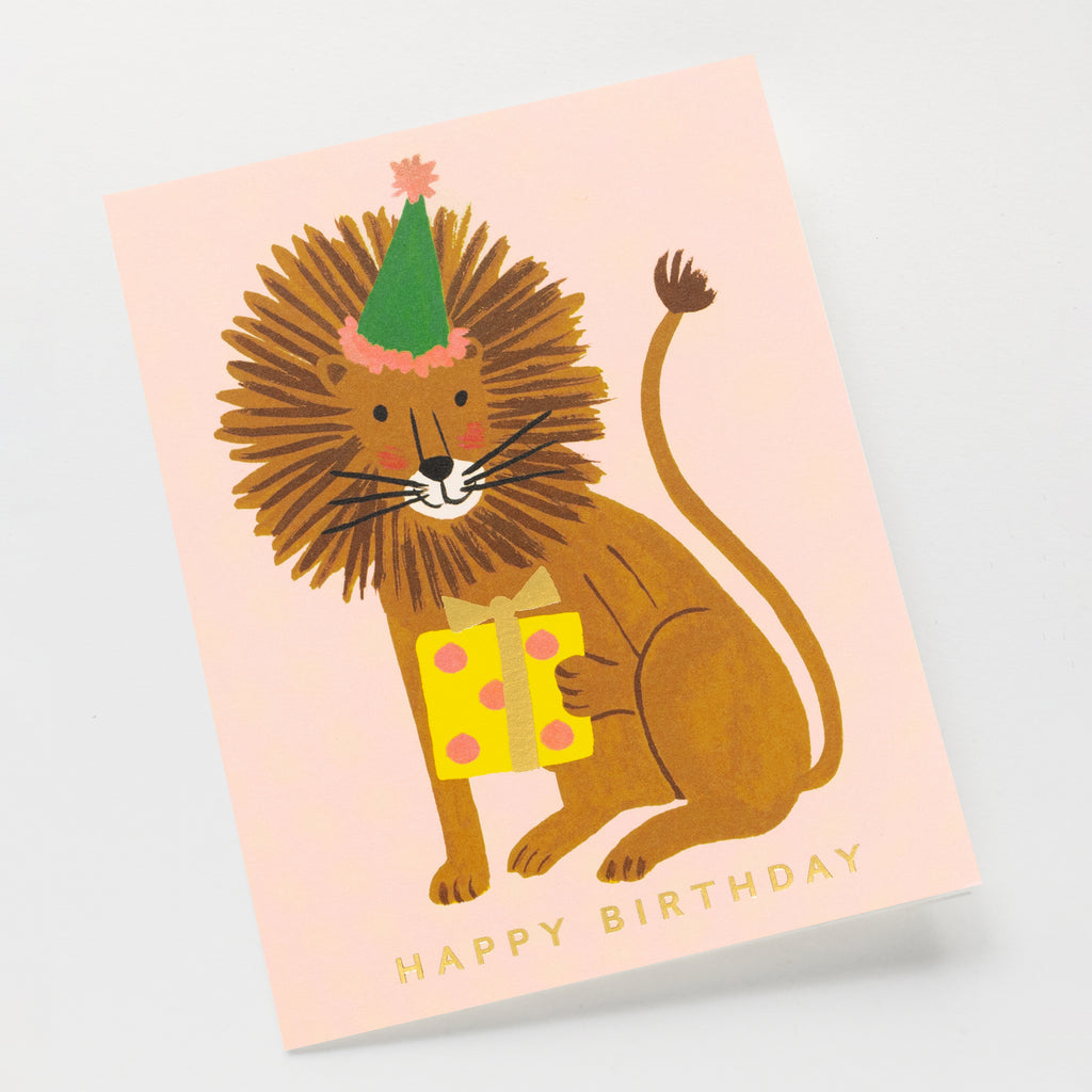 LION BIRTHDAY