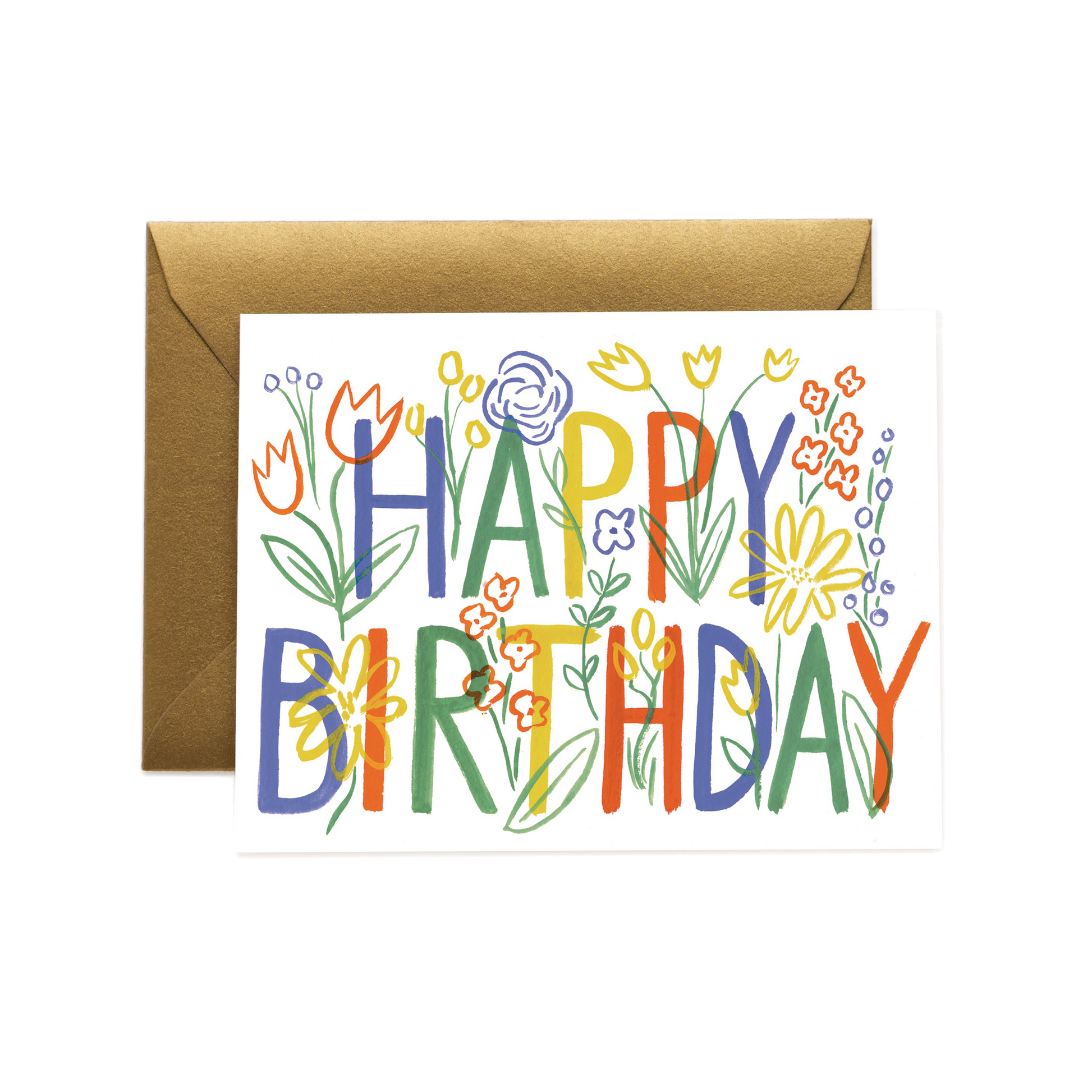 BRUSHSTROKE BIRTHDAY