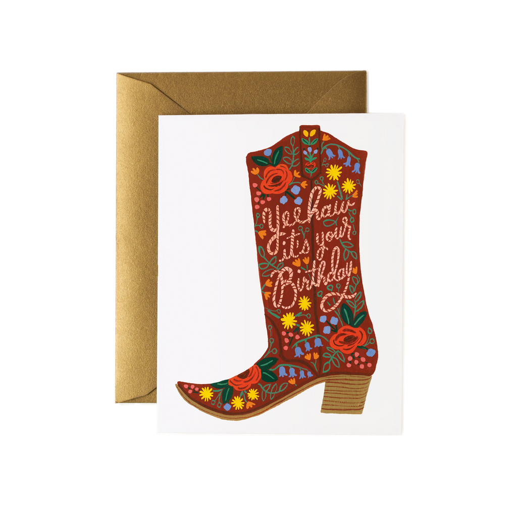 BIRTHDAY BOOT