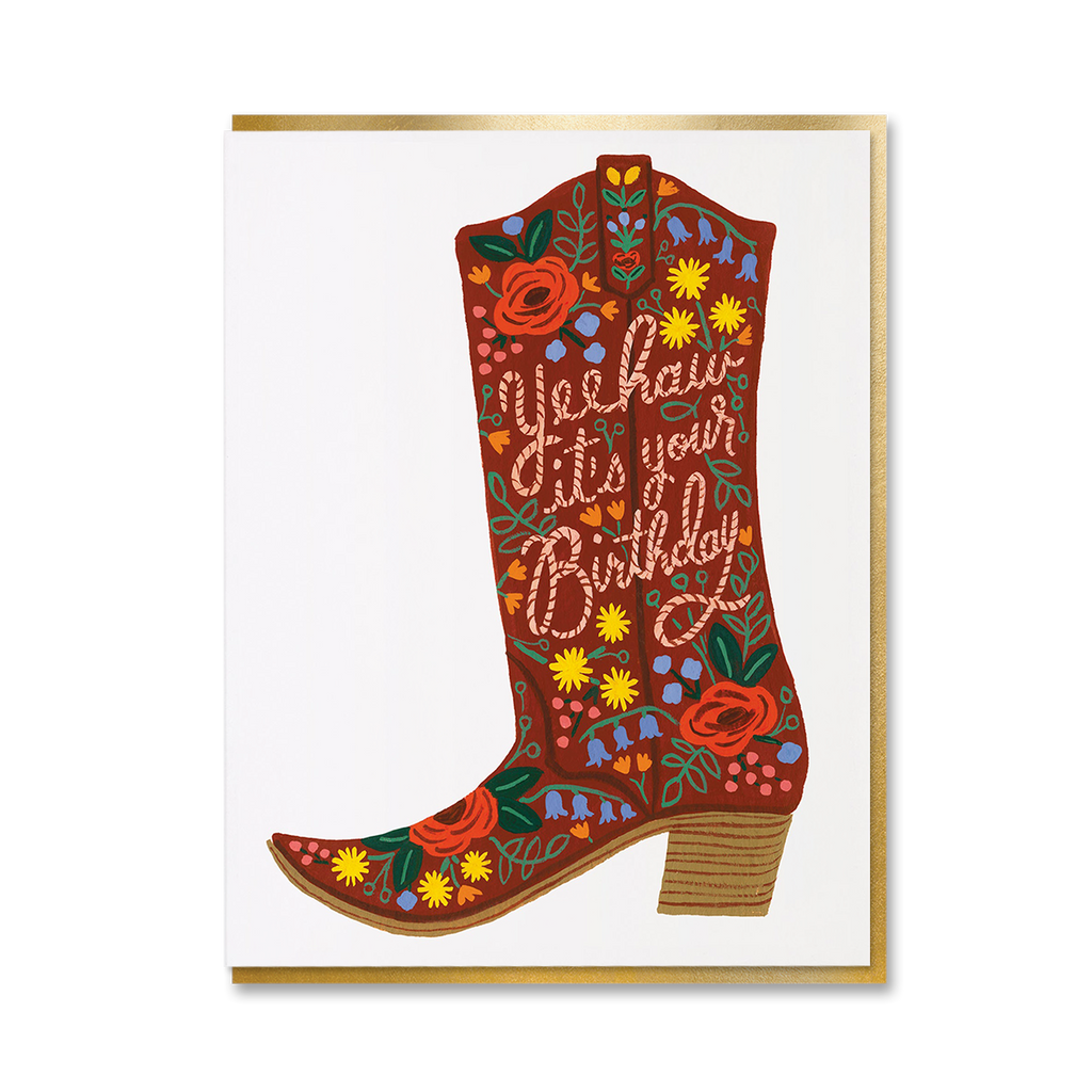 BIRTHDAY BOOT