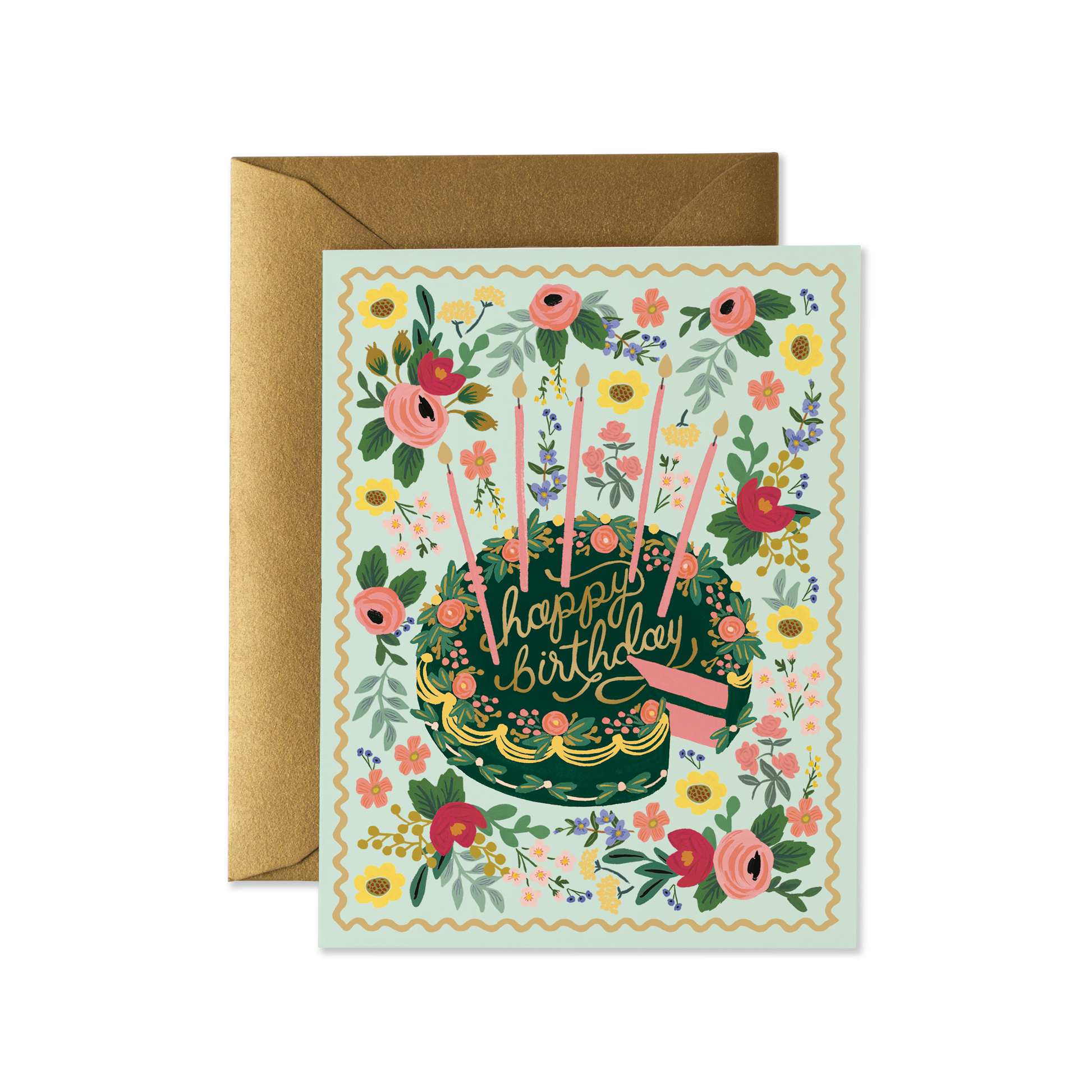 FLORAL CAKE BIRTHDAY