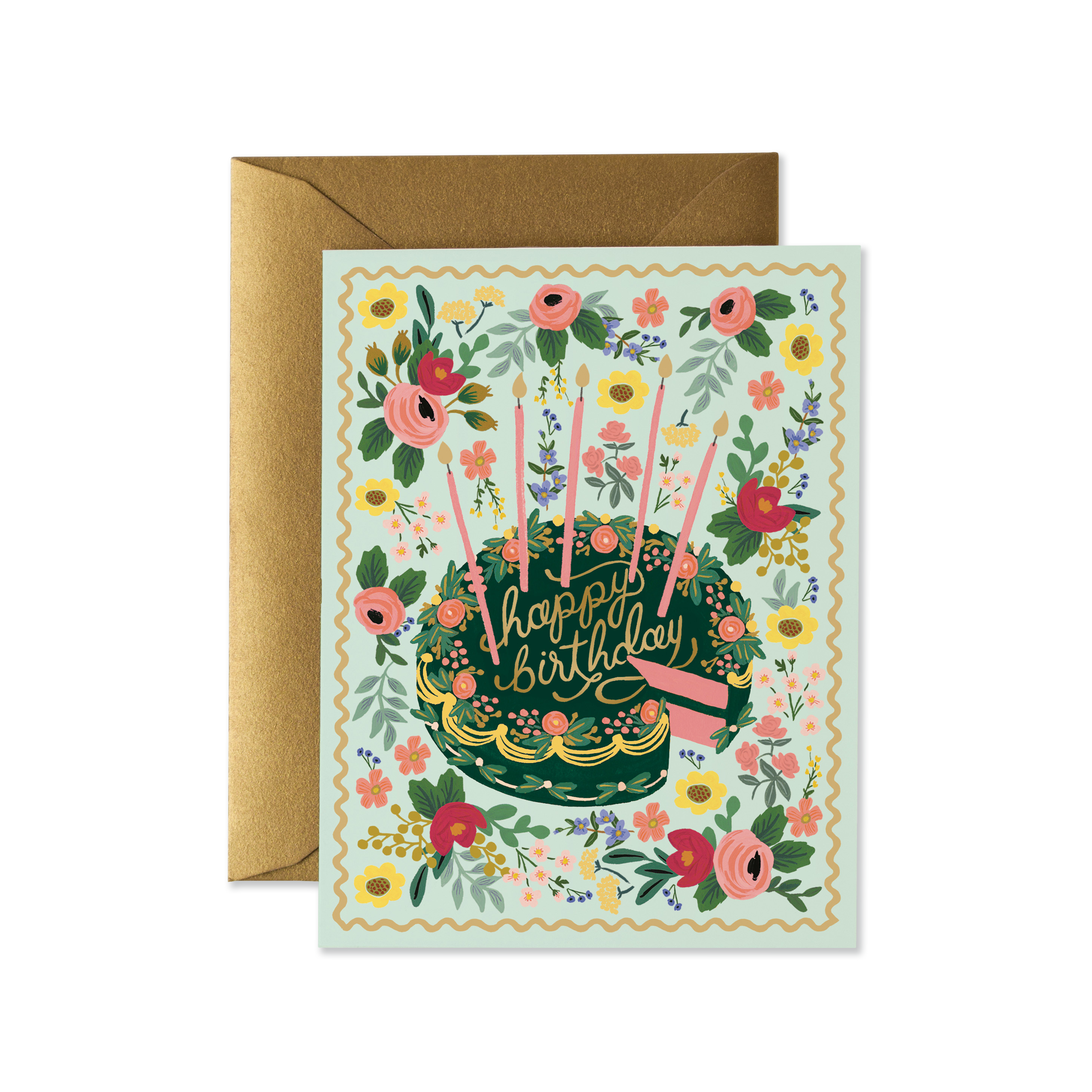 FLORAL CAKE BIRTHDAY