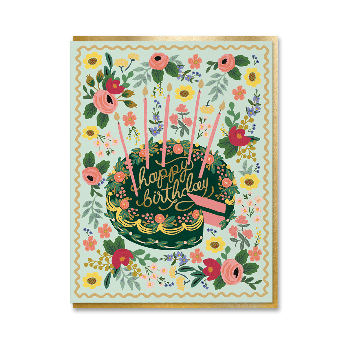 FLORAL CAKE BIRTHDAY