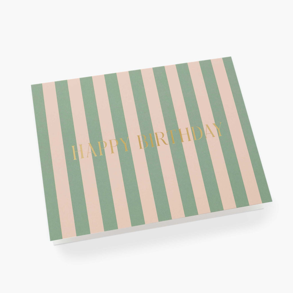 CABANA STRIPE BIRTHDAY