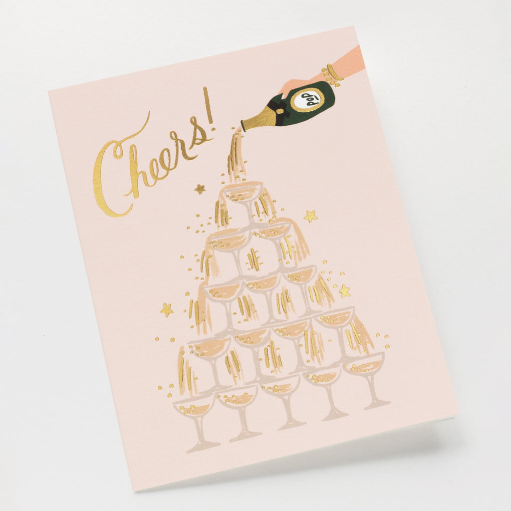 CHAMPAGNE TOWER CHEERS