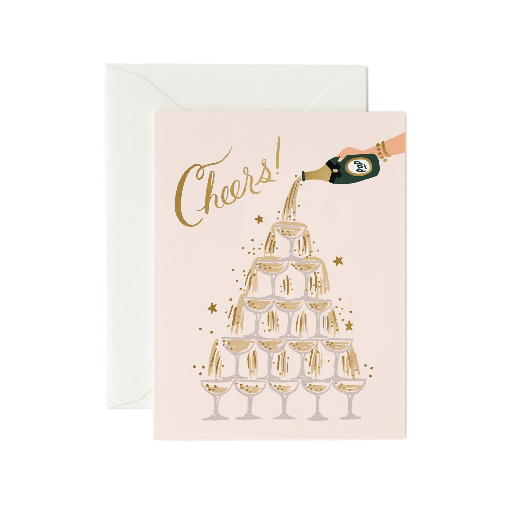 CHAMPAGNE TOWER CHEERS