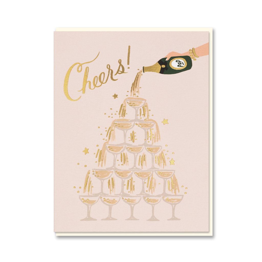 CHAMPAGNE TOWER CHEERS