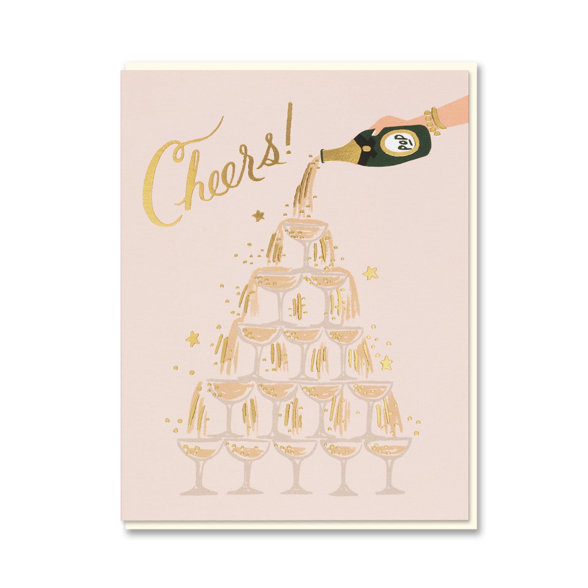 CHAMPAGNE TOWER CHEERS