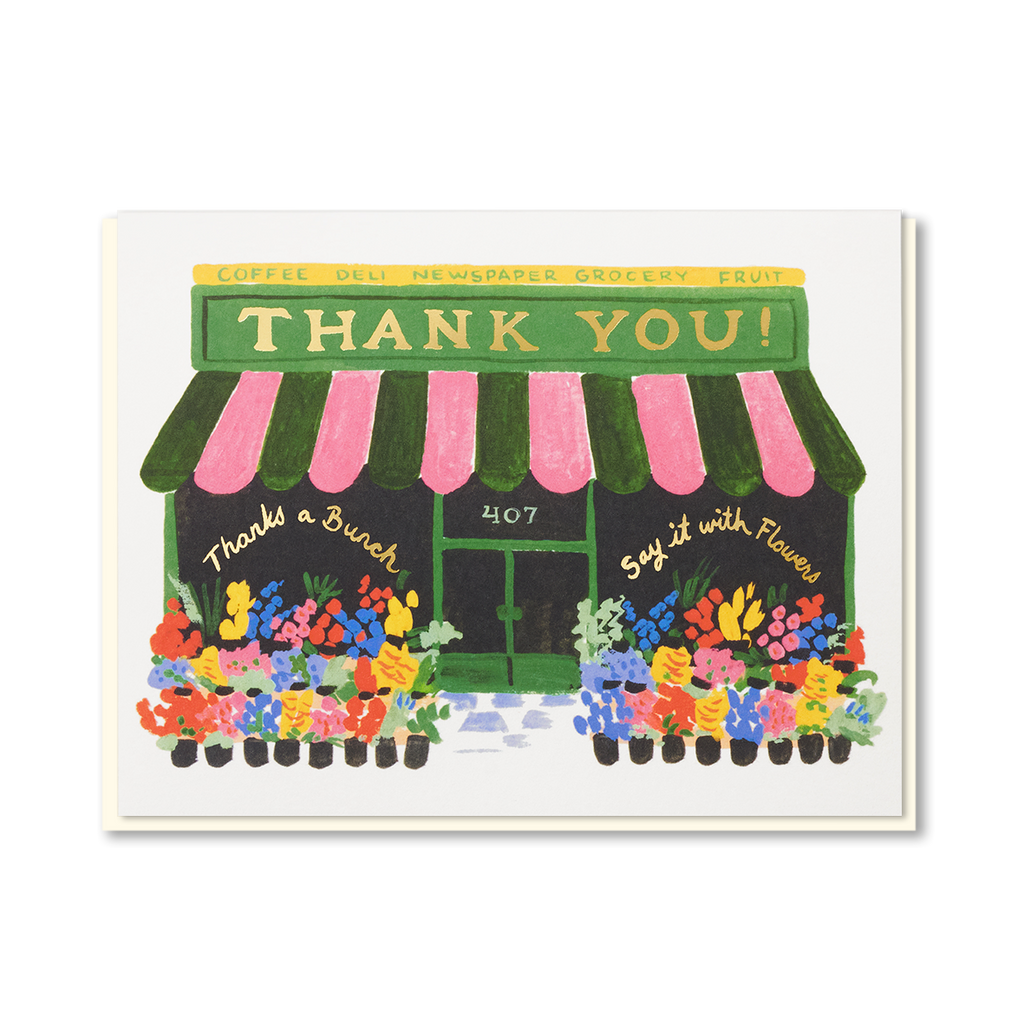 FLOWER SHOP THANK YOU