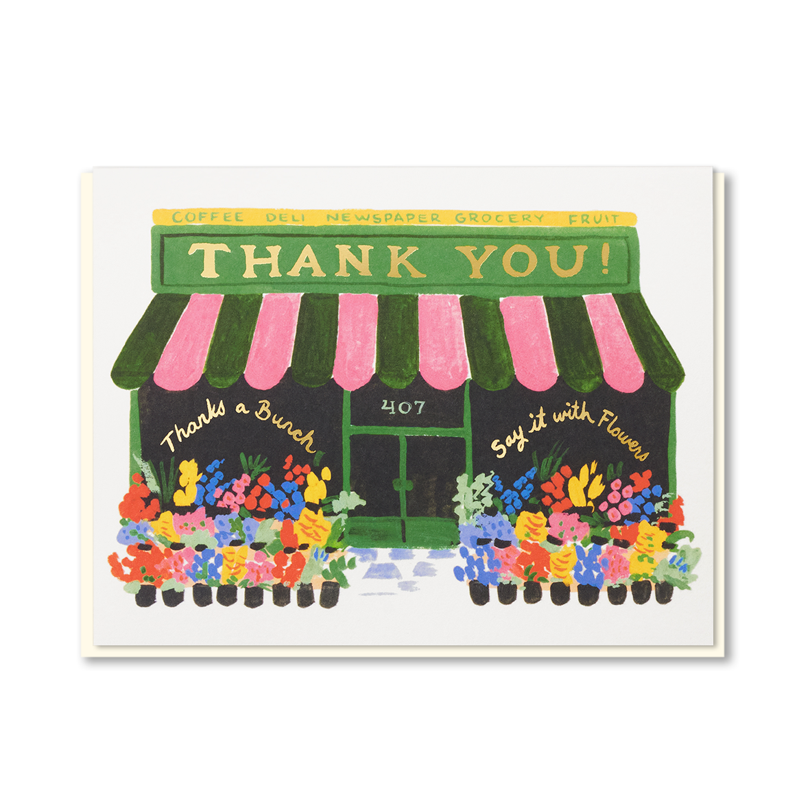 FLOWER SHOP THANK YOU